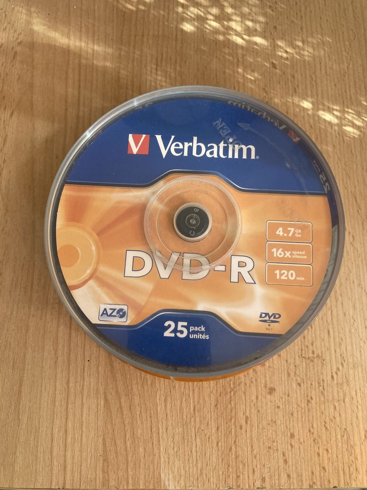 DVD-R 4.7 GB Verbatim 25 sztuk