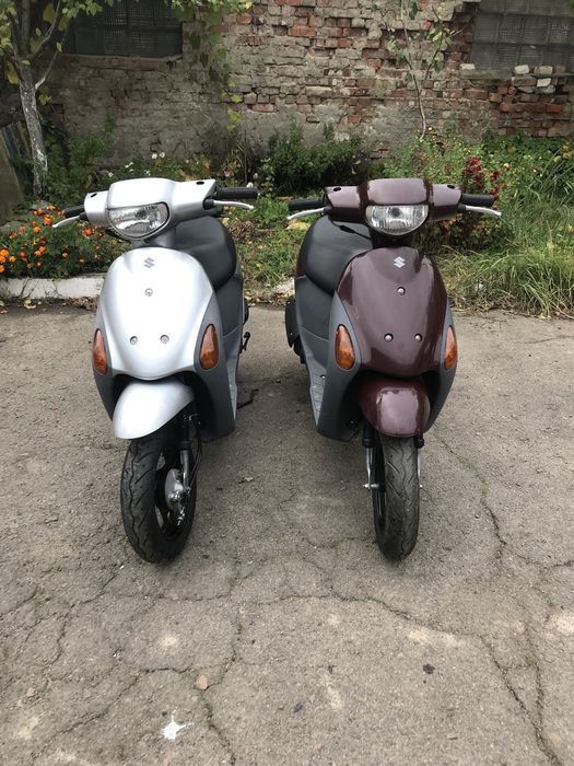 Продам скутер сузукі летс 4тактний інжекторний Lets 4