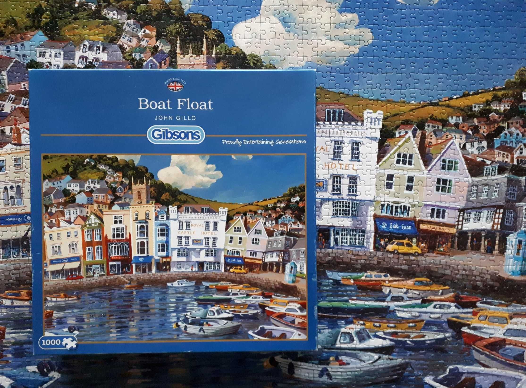 Puzzle 1000 Gibsons Boat Float (Port w Dartmouth)