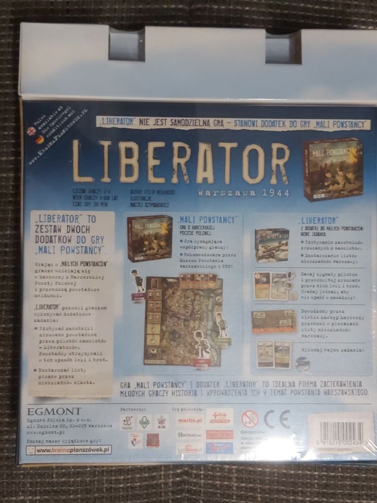 Liberator dodatek do gry z unikatowa figurką