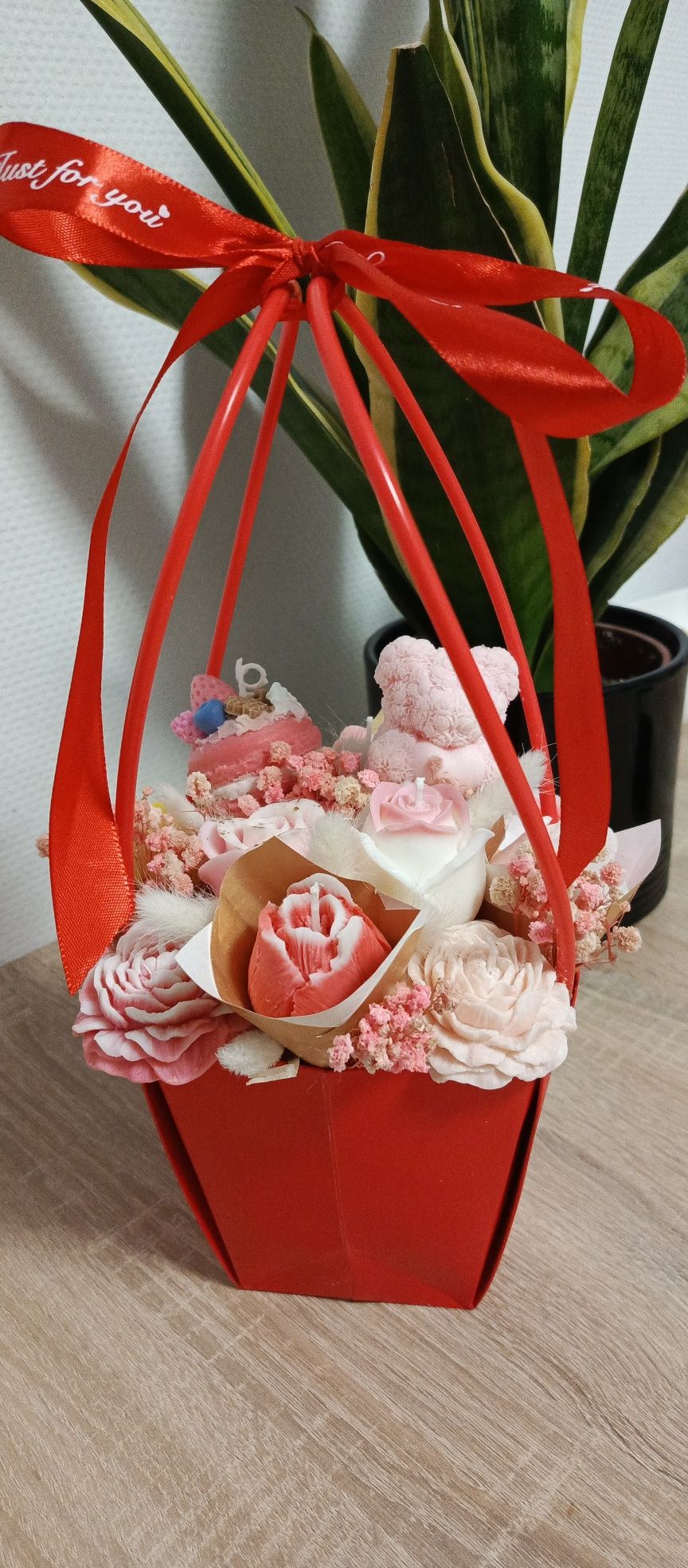 Flower Box ze świec sojowych