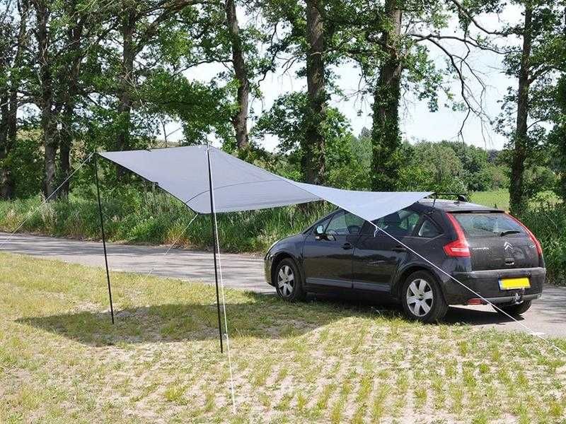 TARP • Daszek uniwersalny kempingowy • Zadaszenie turystyczne • Osłona