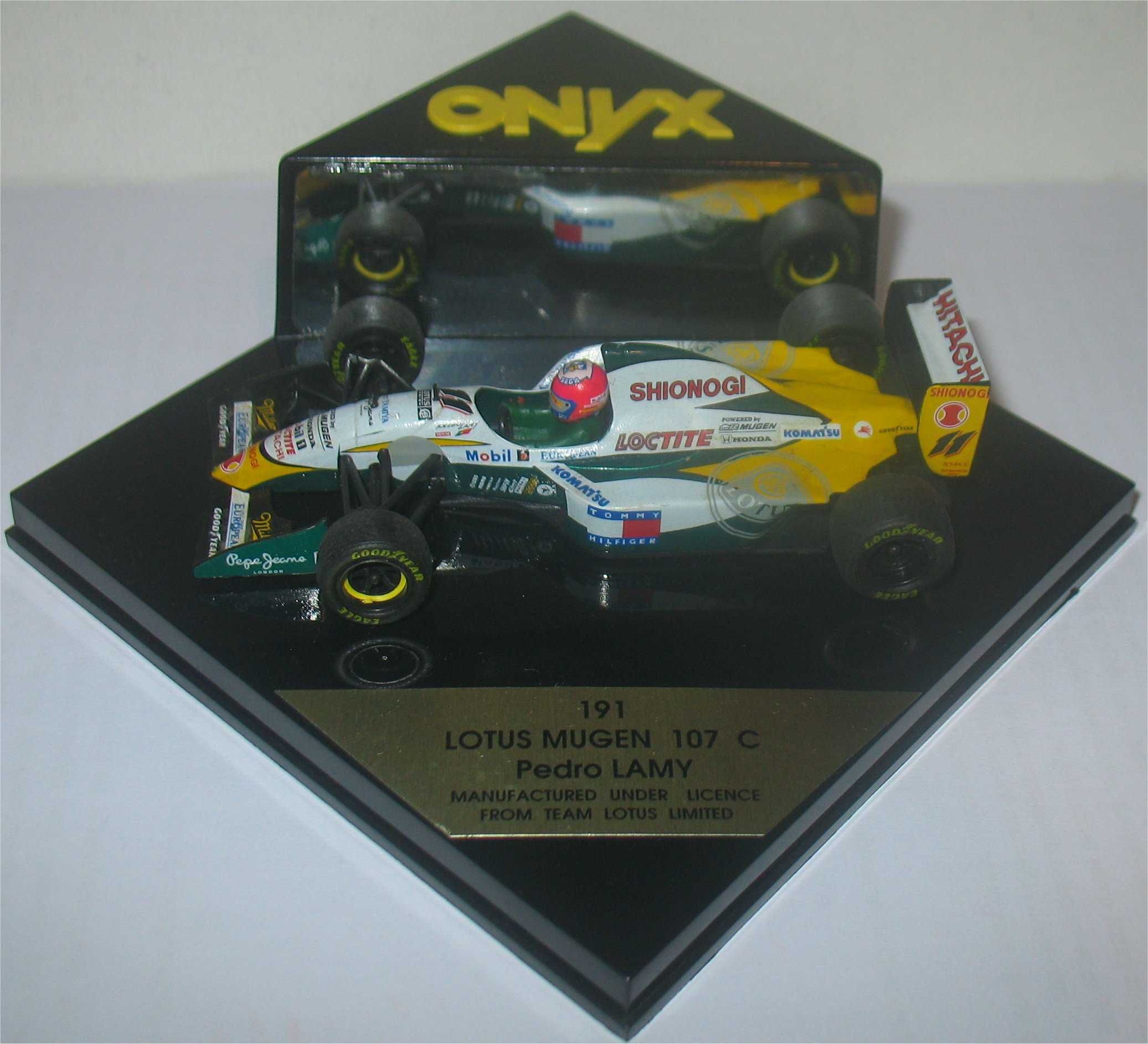 Onyx - Lotus Mugen Honda 107C - 1994 - Pedro Lamy
