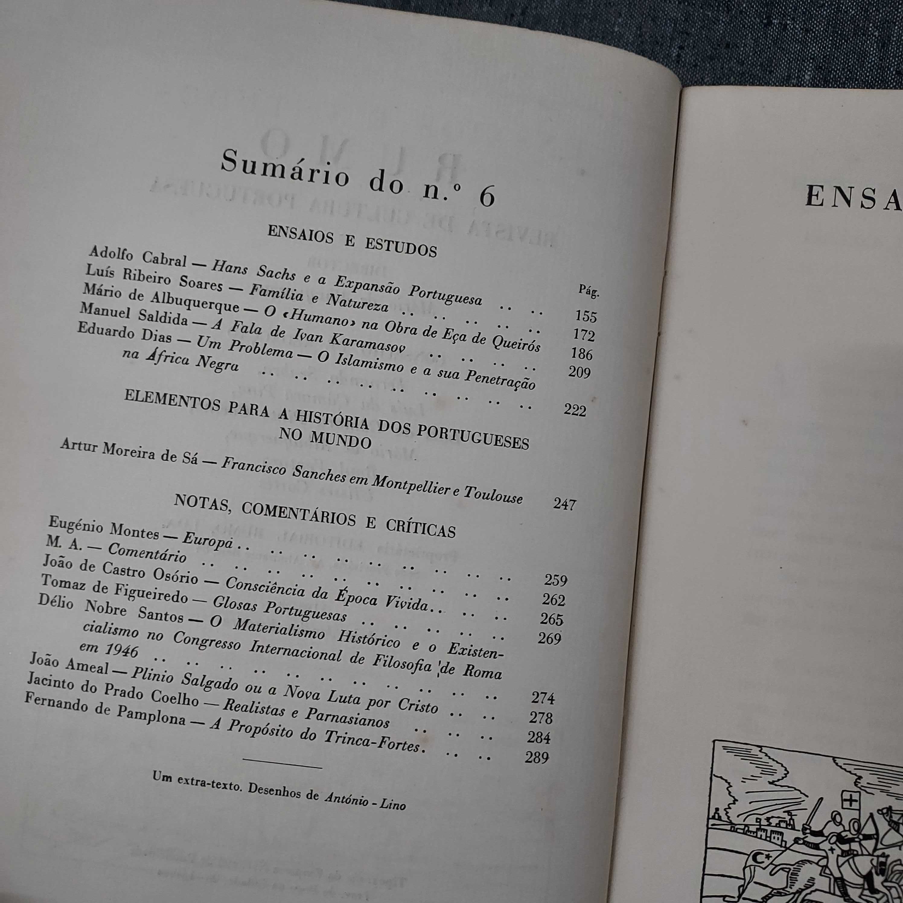 Rumo-Revista De Cultura Portuguesa-6 Números-1946 Completa