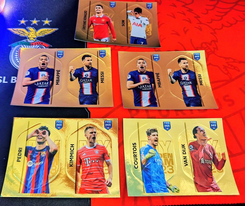 6 Cromos jogadores muito bons 10 euros