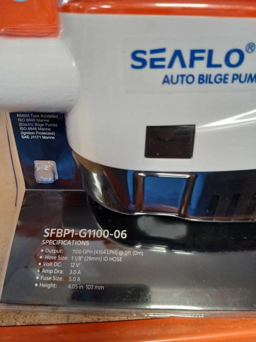 Bomba automática de porão 12V 1100