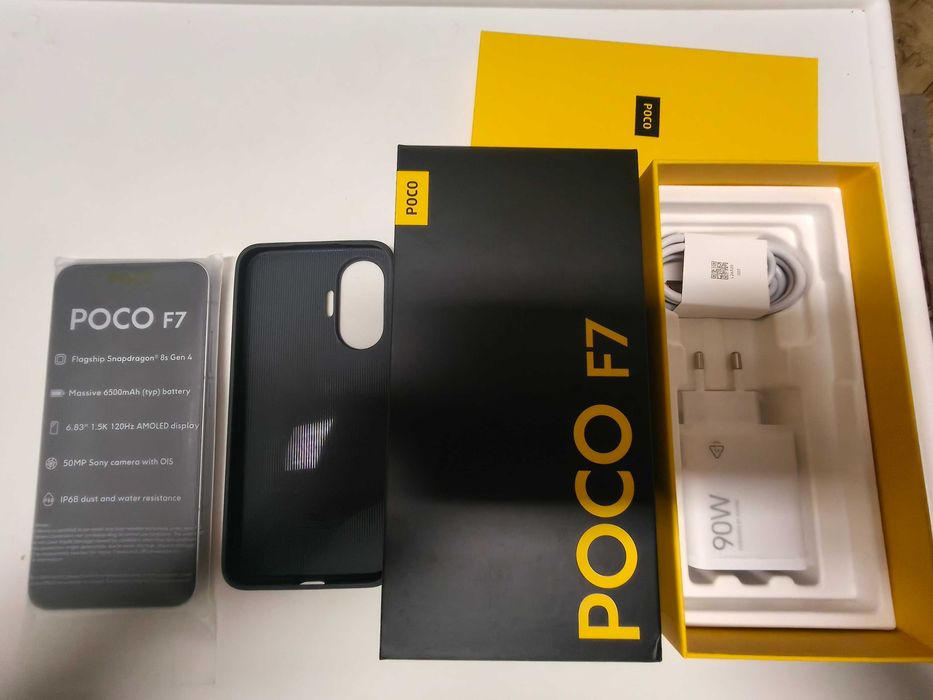 Xiaomi Poco F7 côr branca