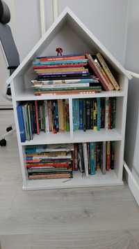Regał półka na książki domek dla Dzieci