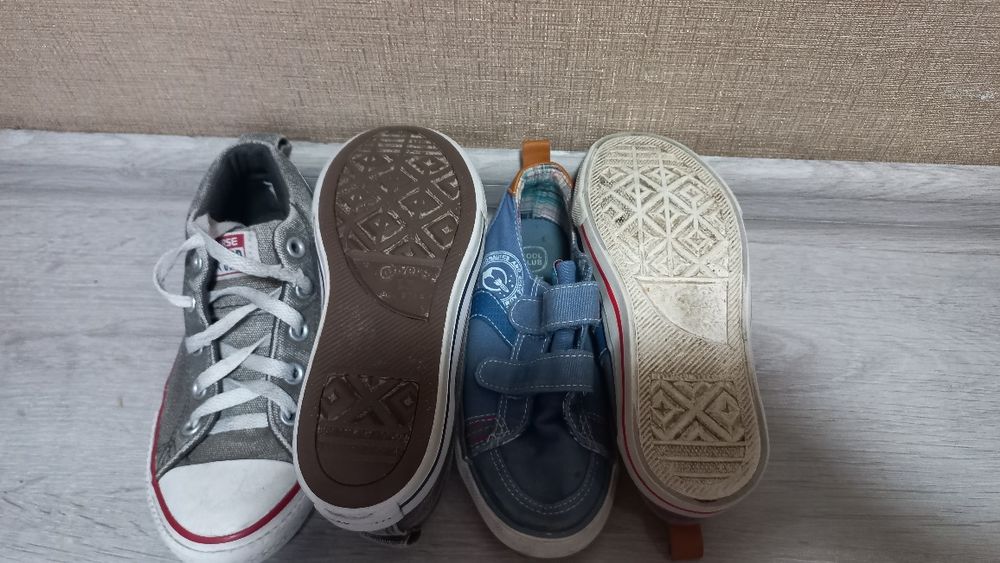 Кеды Converse 32р, мокасины cool club 30p для мальчика