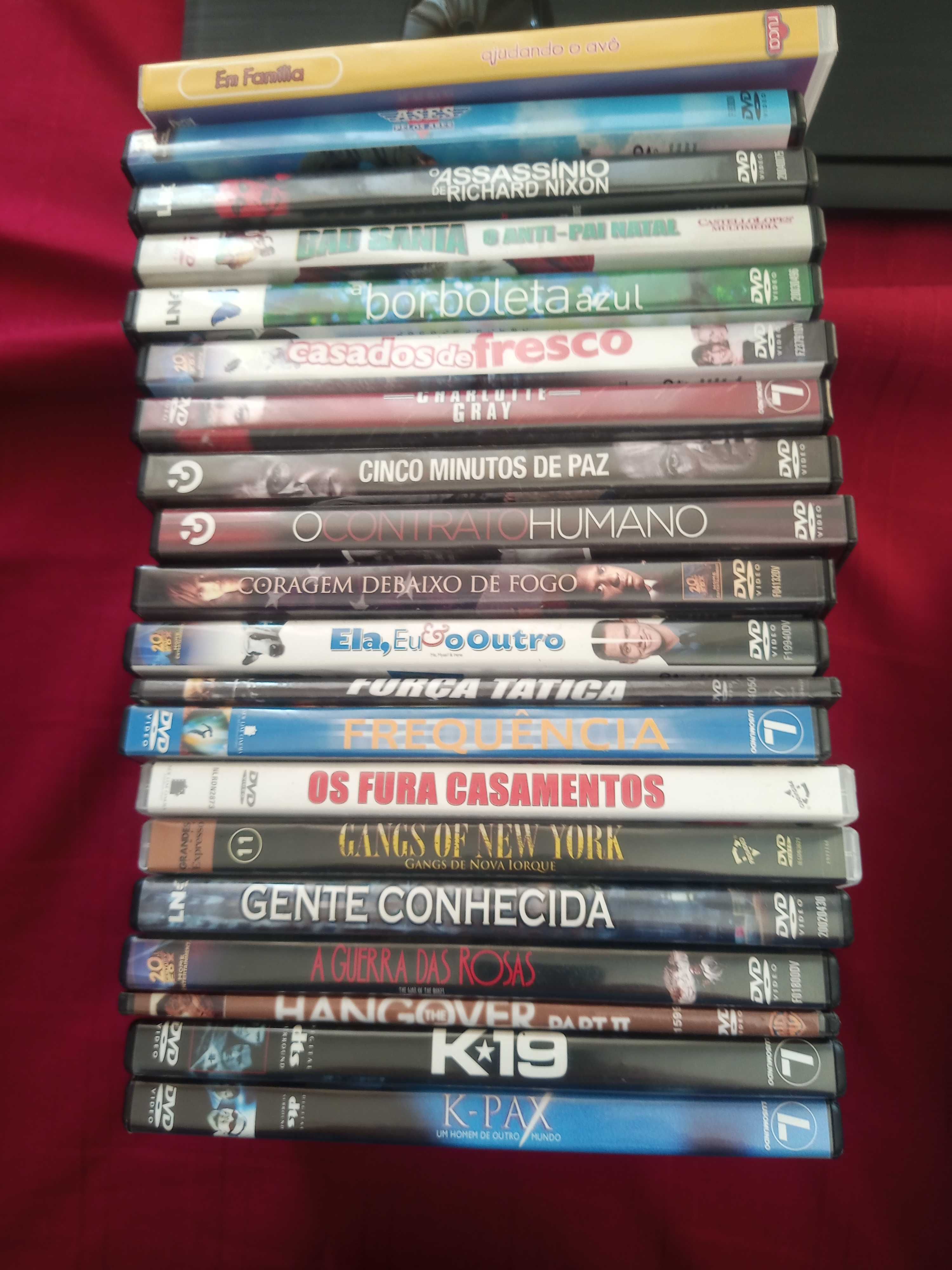 Colecção 36 filmes em DVD - 0,50 € cada (ou menos se comprar mais!)