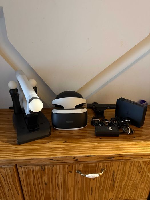 PlayStation VR MEGA PACK V2 + PS Move + Kamerka + Aim controller PSVR