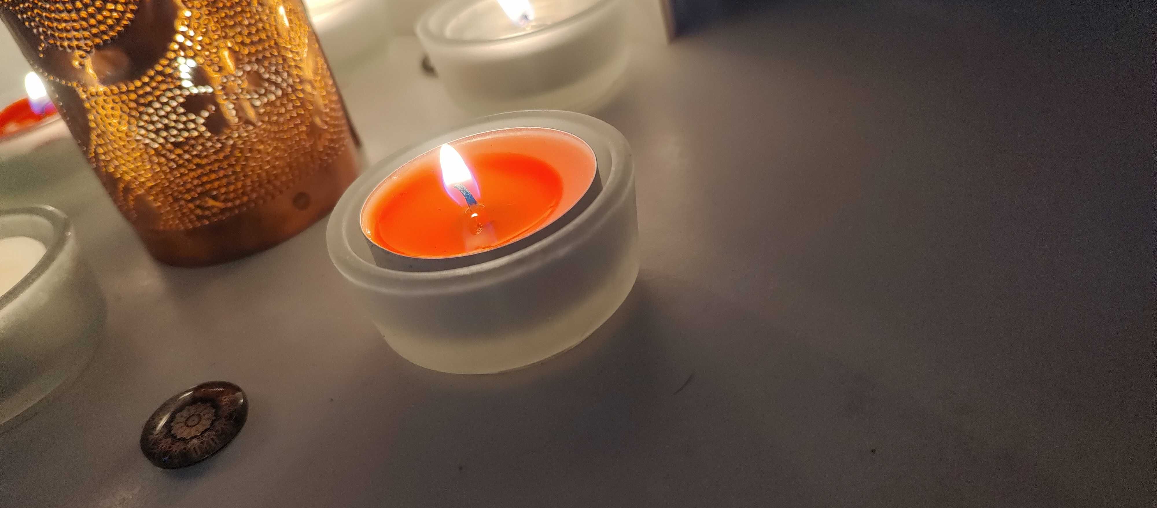 Podstawka pod tealighty  jasna spa sypialnia stół weselny