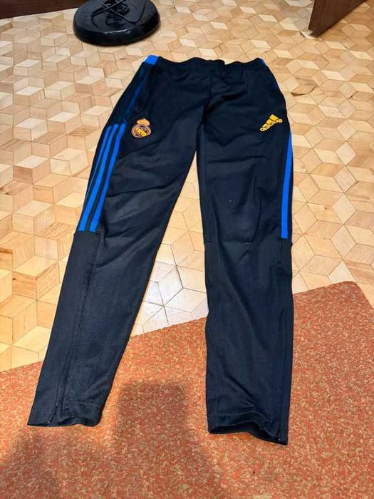 Spodnie dresy Adidas Real Madrid Tiro Black Pants S