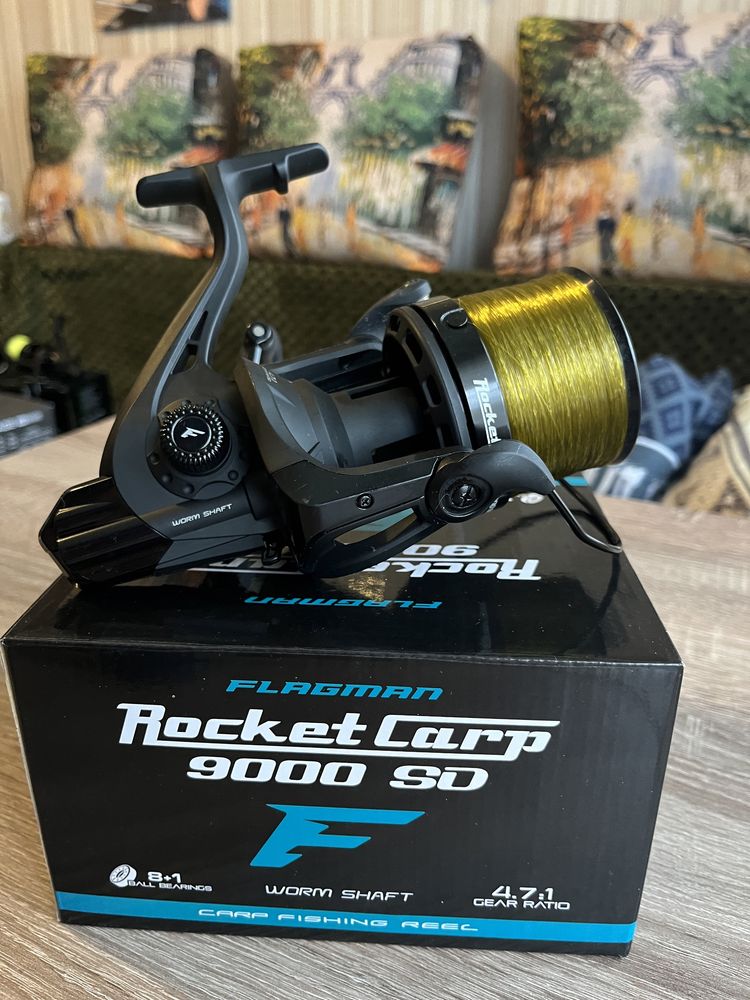 Котушка коропова Flagman Rocket Carp 9000 CD