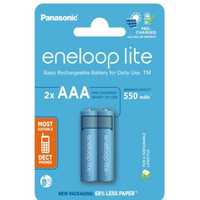 Аккумулятор Panasonic Eneloop Lite AAA, 550mAh, 2шт