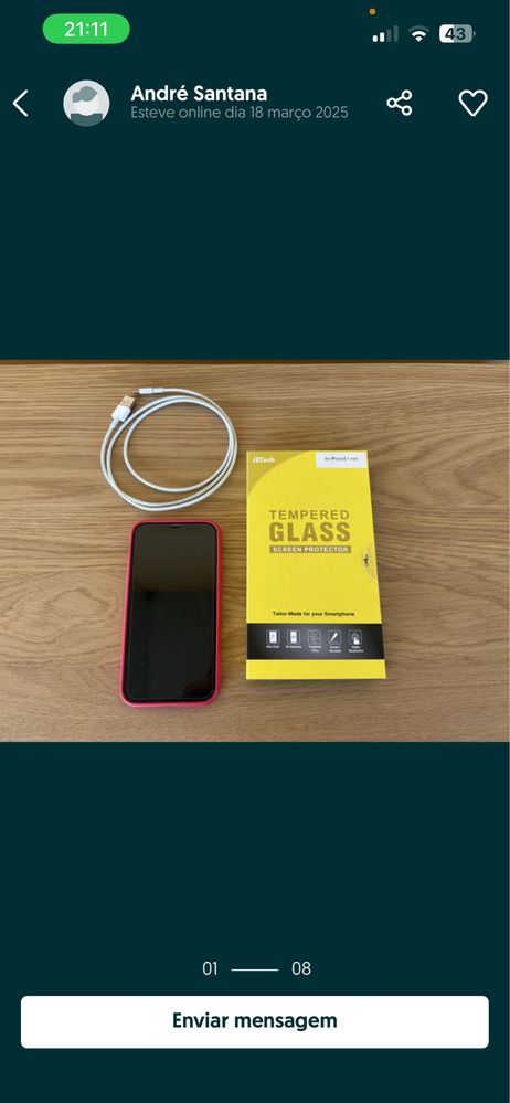 Iphone XR Preto - 64 gb
