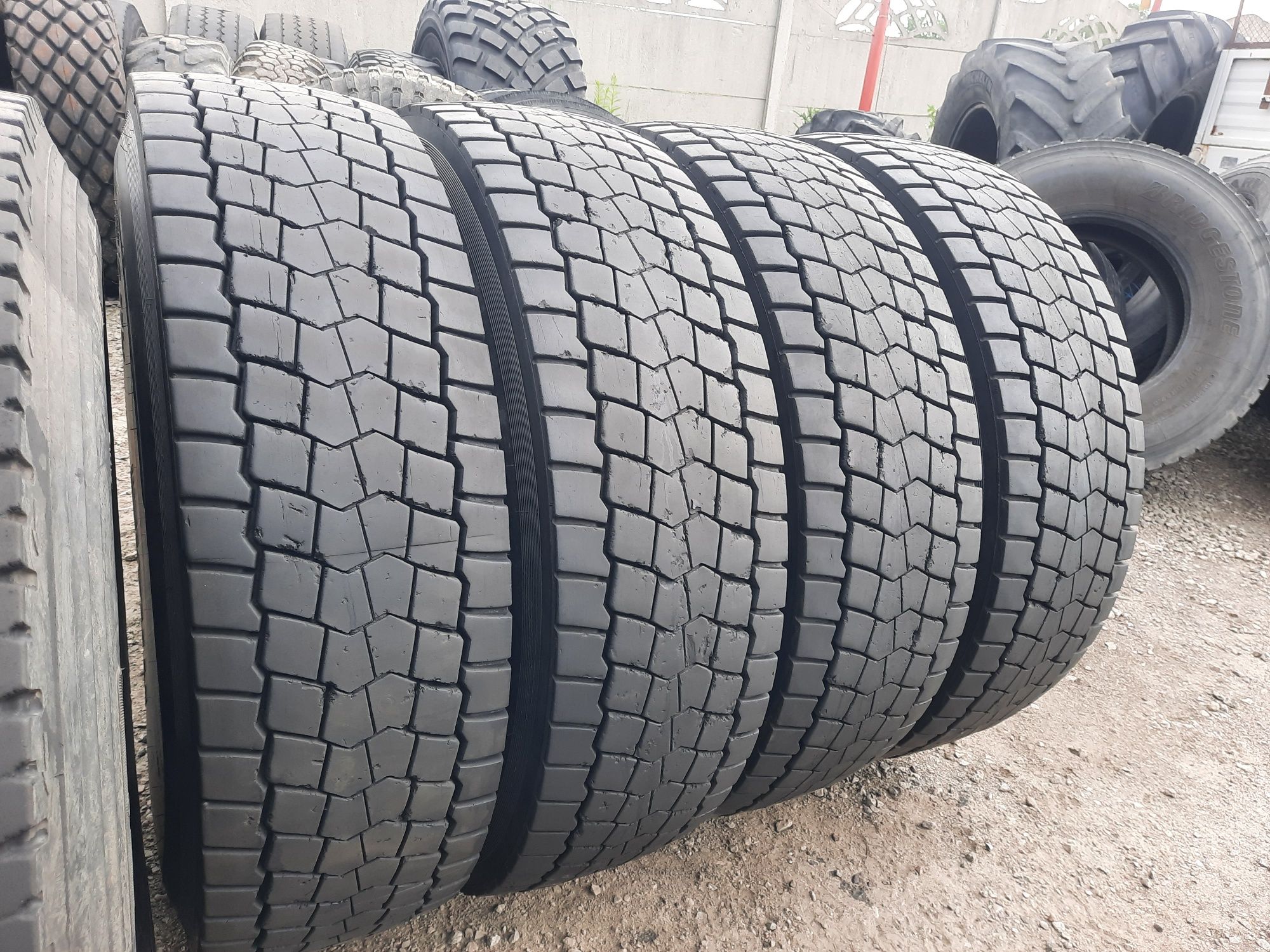 4 opony 315/80 R22.5 Tyrex DR-1 2021r 17mm