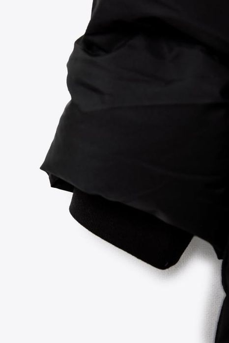 Стьобаний вітро- та водонепроникний пуховик zara