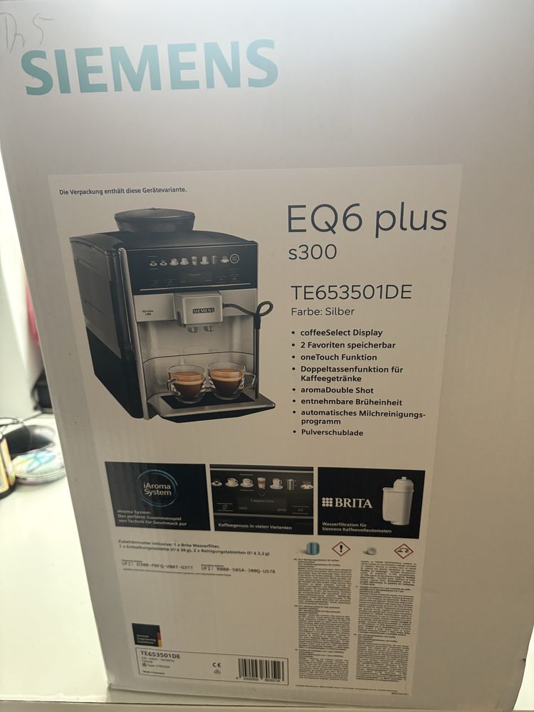 Ekspres do kawy automat eq 6 siemens