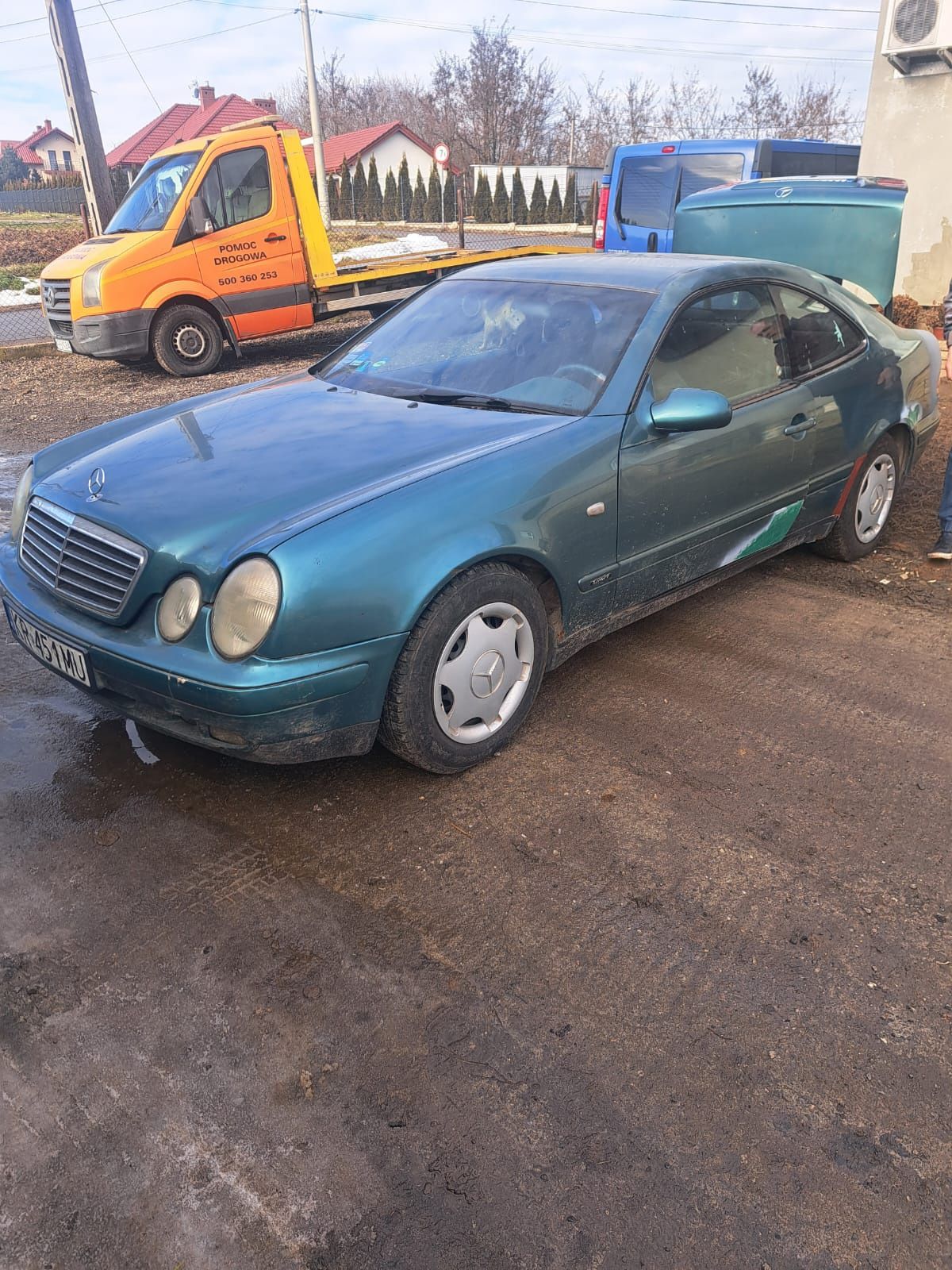 Mercedes x2 clk w203 2.0bezyna