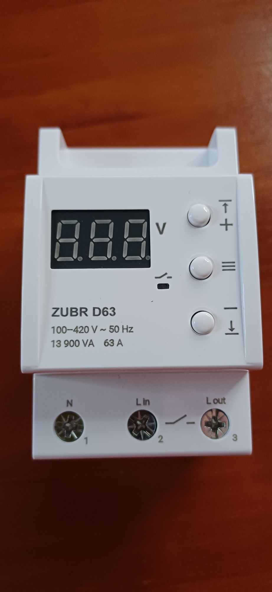 Реле напруги ZUBR D63