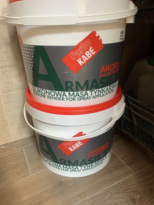 Tynk silikonowy natryskowy kabe