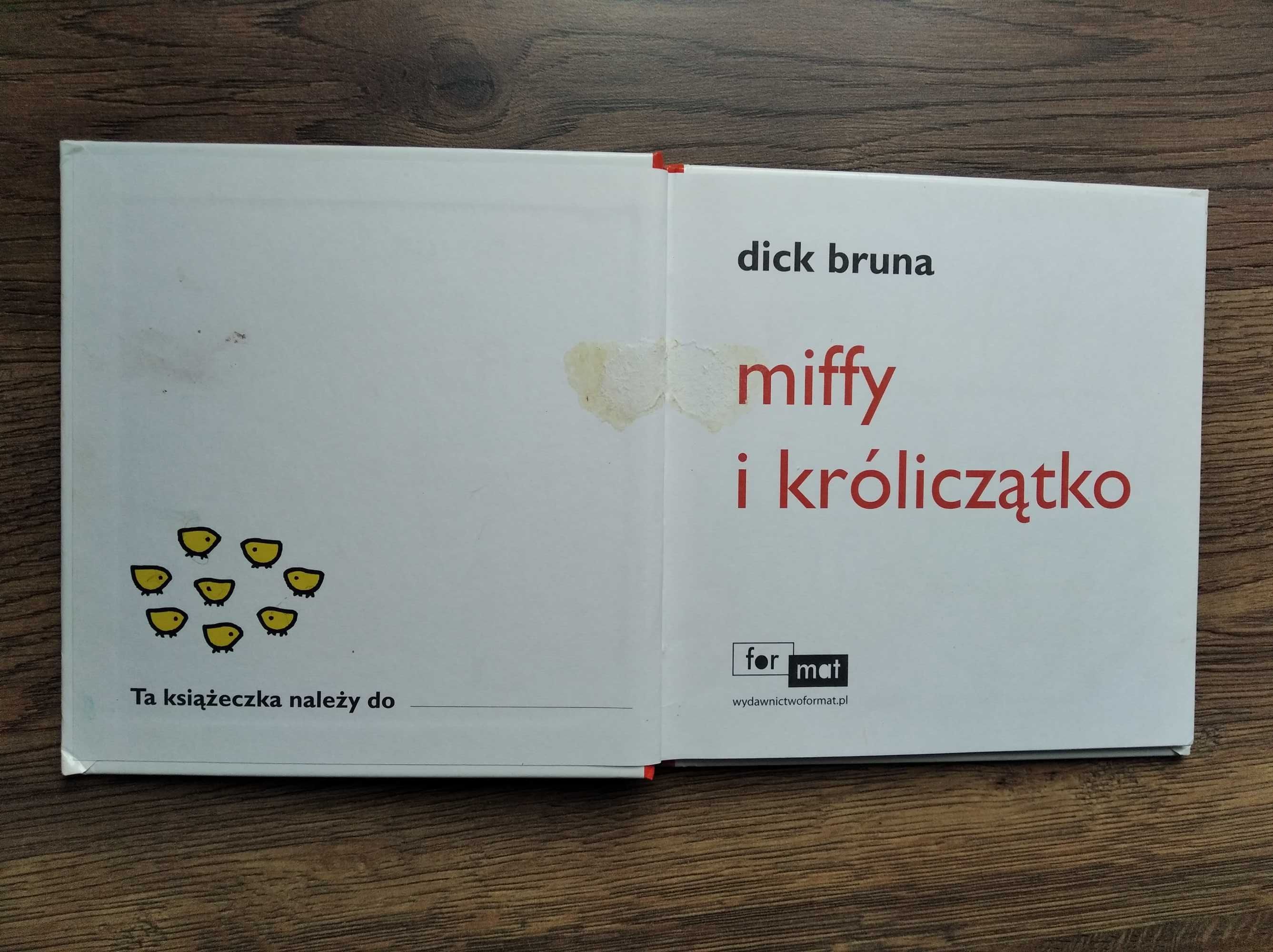 Książka dla dzieci Miffy i króliczątko