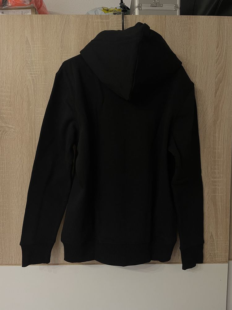 Bluza Alpha Industries S czarna hoodie z kapturem NOWA nieuzywana