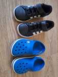 Adidas 30, Crocs C11. Cena za całość