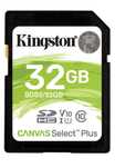 Карта памяти Kingston SDHC 32GB Canvas Select Plus Class 10 UHS-I