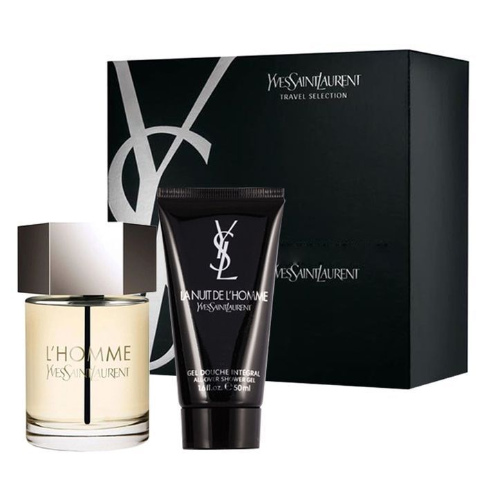Zestaw męski woda toaletowa 100ml + żel pod prysznic 50ml YSL L'Homme