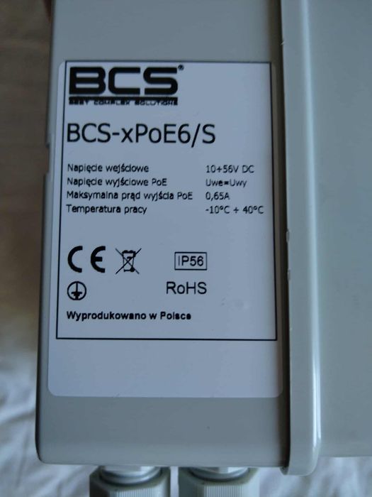 Przełącznik sieciowy PoE typu BCS-xPoE6/S