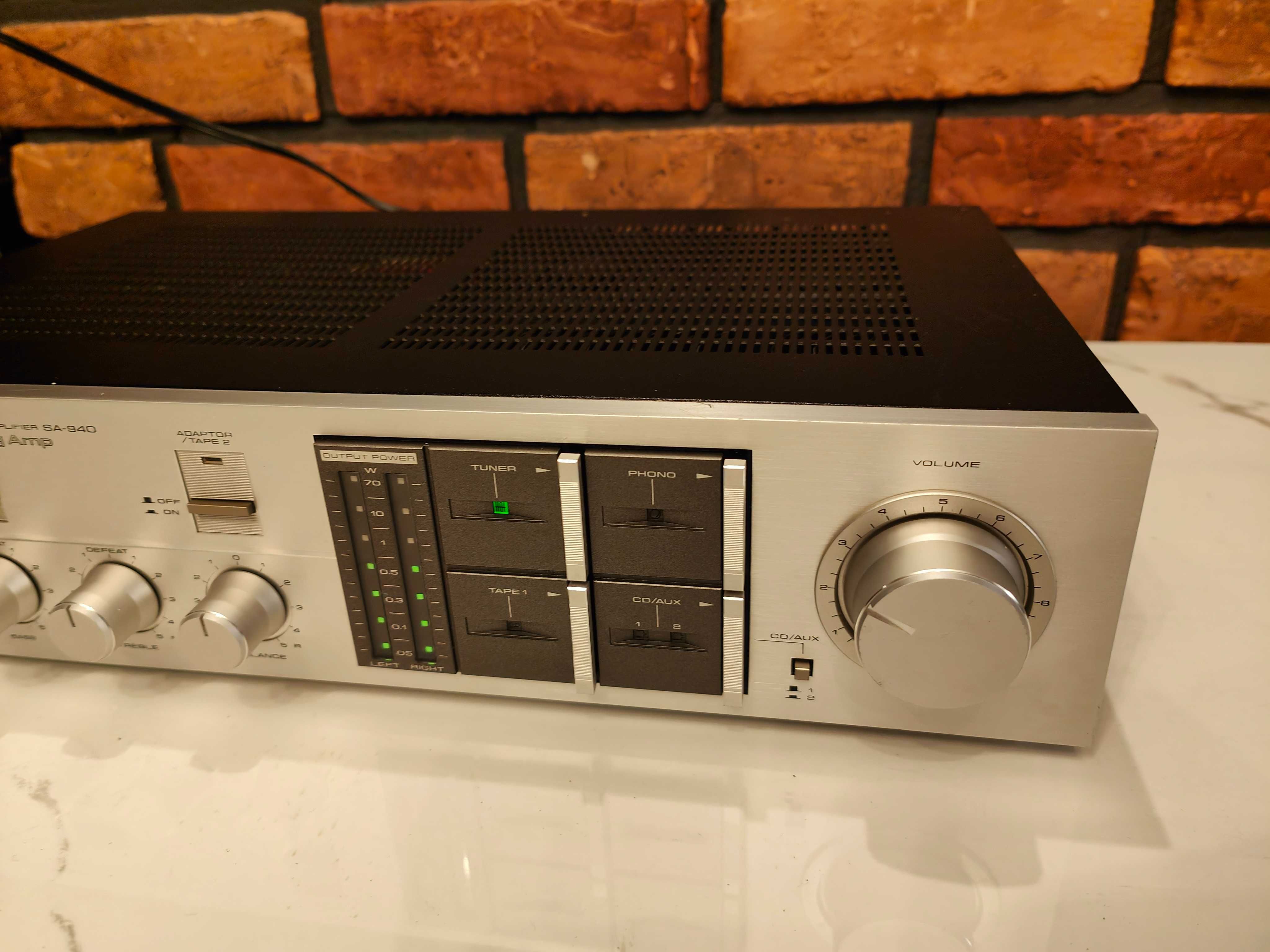PIONEER SA-940 ! Znakomity wzmacniacz VINTAGE ! TOP