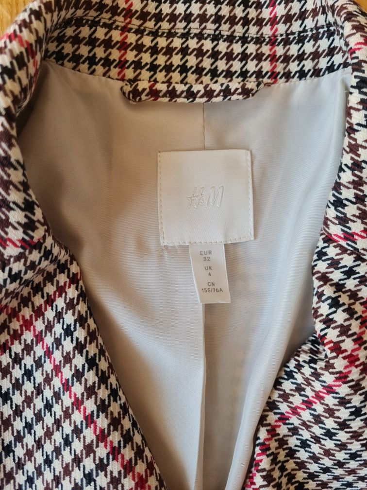 Marynarka w kratkę  H&M