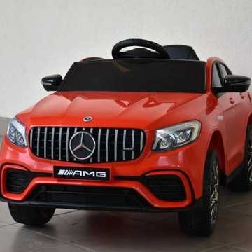 Mercedes na akumulator QLS-5688 Czerwony 4x4