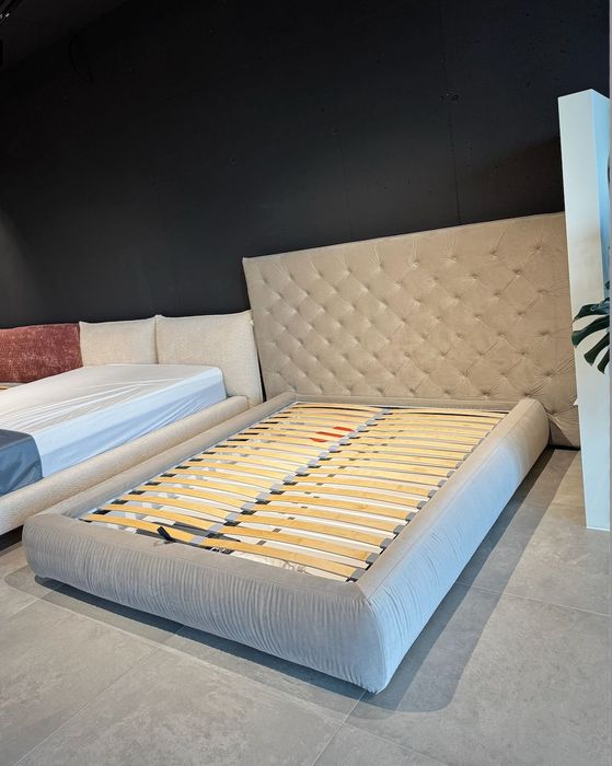 Rosanero Fluf łóżko 160x200 tkanina Flash New 13