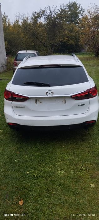 Mazda 6 GJ drzwi lewe prawe przód tył kombi kolor A4D bez malowania.
