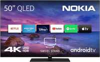 Telewizor nowy qled nokia 50 cali smart tv Gwarancja