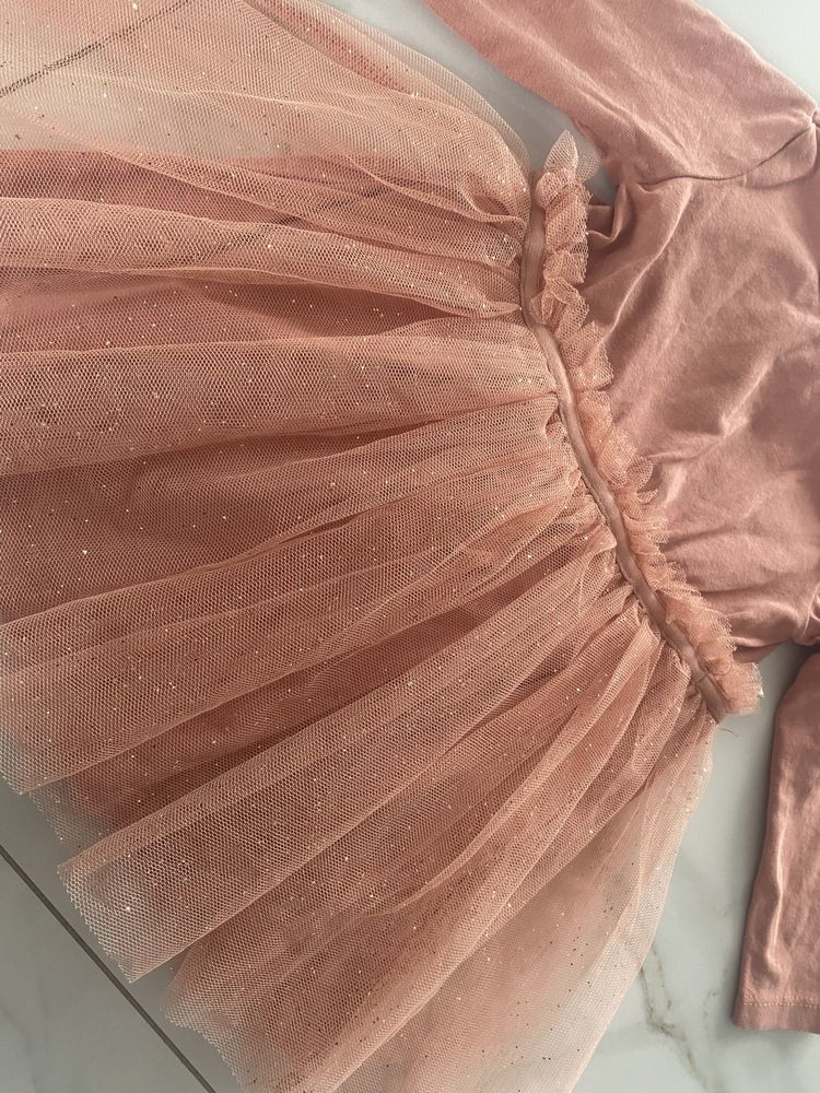 Sukienka z tiulem h&m 68