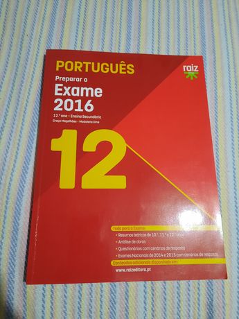 Livro Preparação Exame Português 12° ano + OFERTA Apontamentos