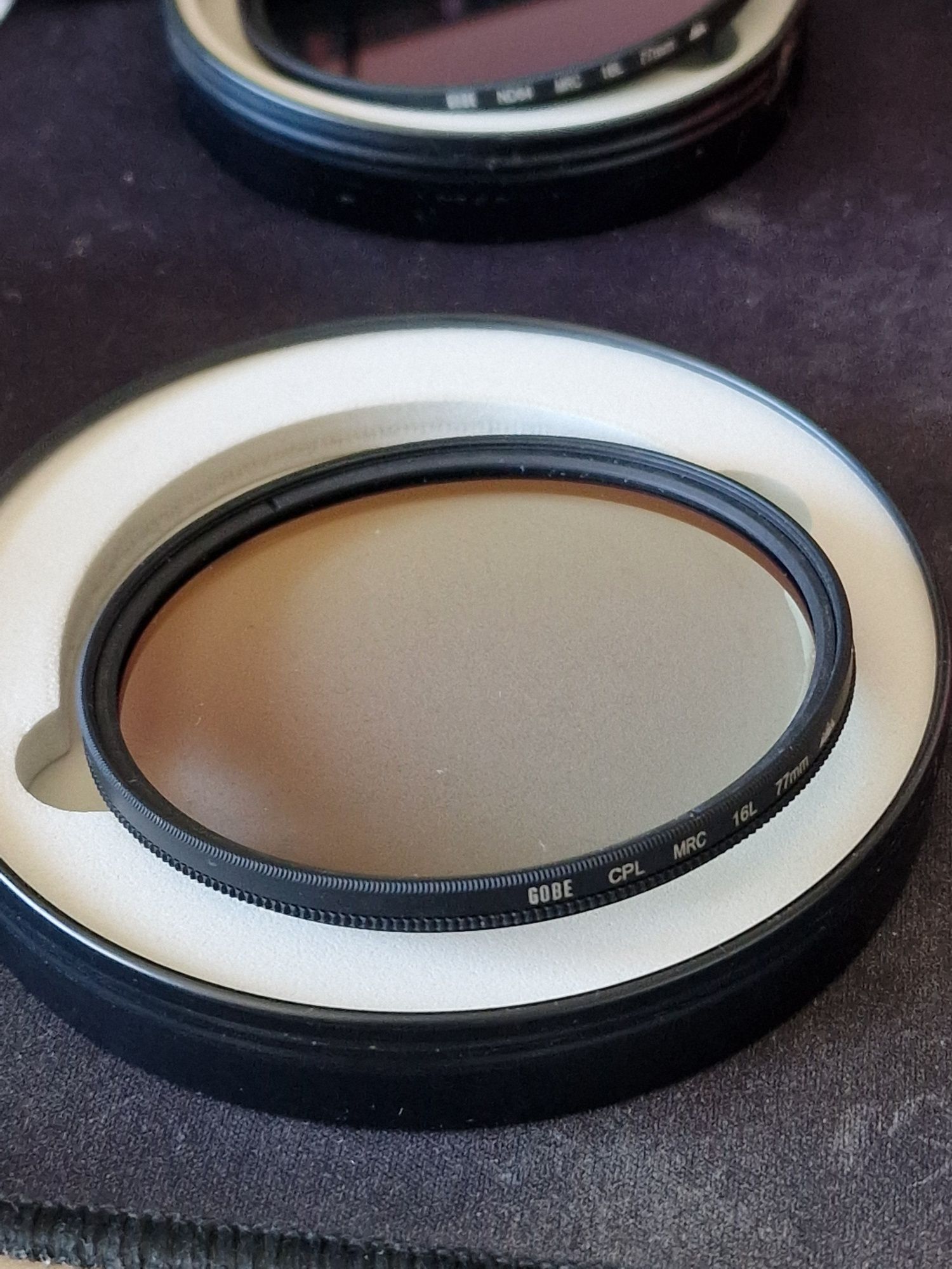 Filtros ND64 e CPL para lente 77mm, ND1000 para 72mm, Nano-x K&F