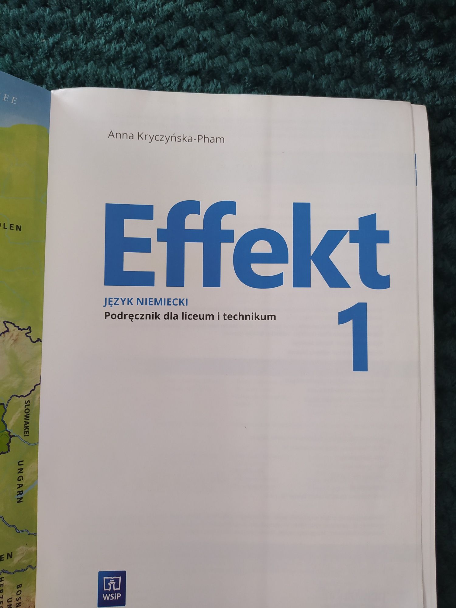 Podręcznik język niemiecki " Effekt 1" klasa 1