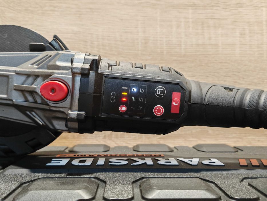 Szlifierka kątowa Parkside PPWSFA 20-Li A1 komplet