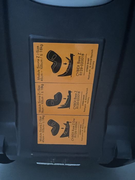Cadeira auto Cybex Sitona Z i-size + Isofix