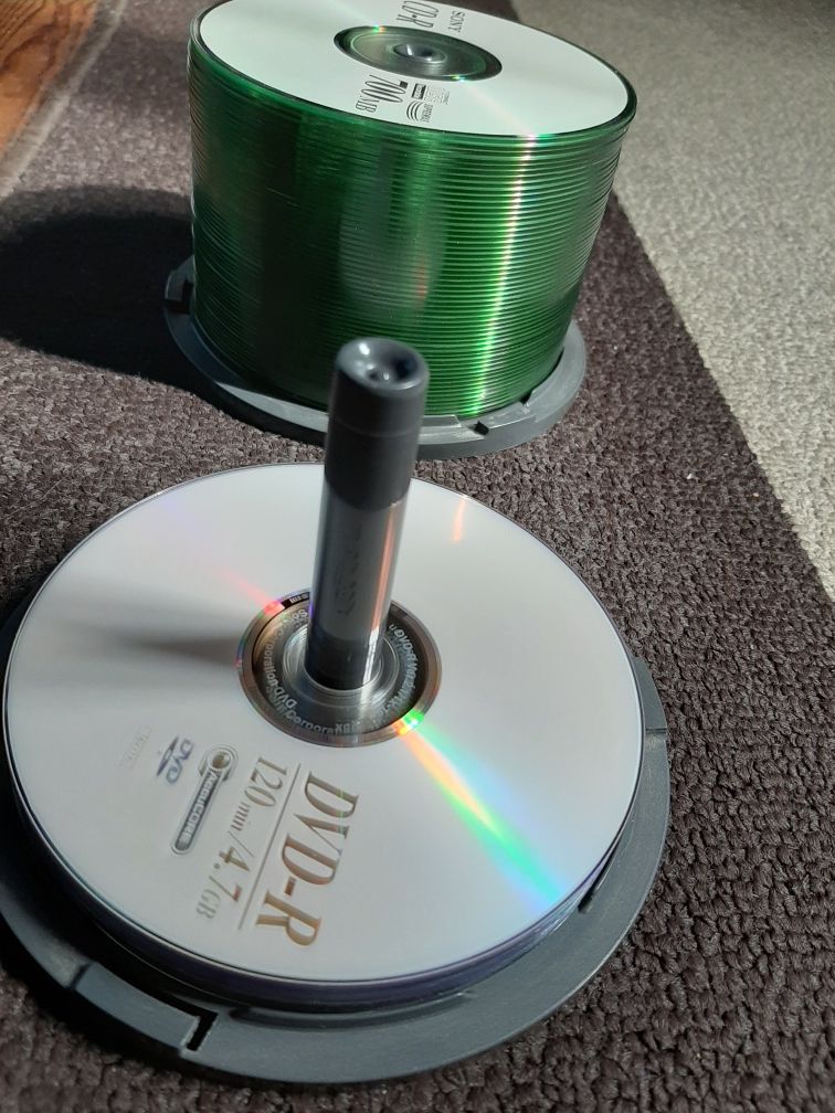 9 DVD-R Sony - nunca usados