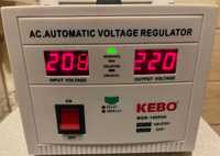 Стабілізатор напруги на 1 кВт Kebo MDR-1000VA(чистий синус)