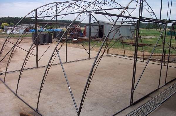 Tunel foliowy szklarnia 30 m x 3 m x 7 m