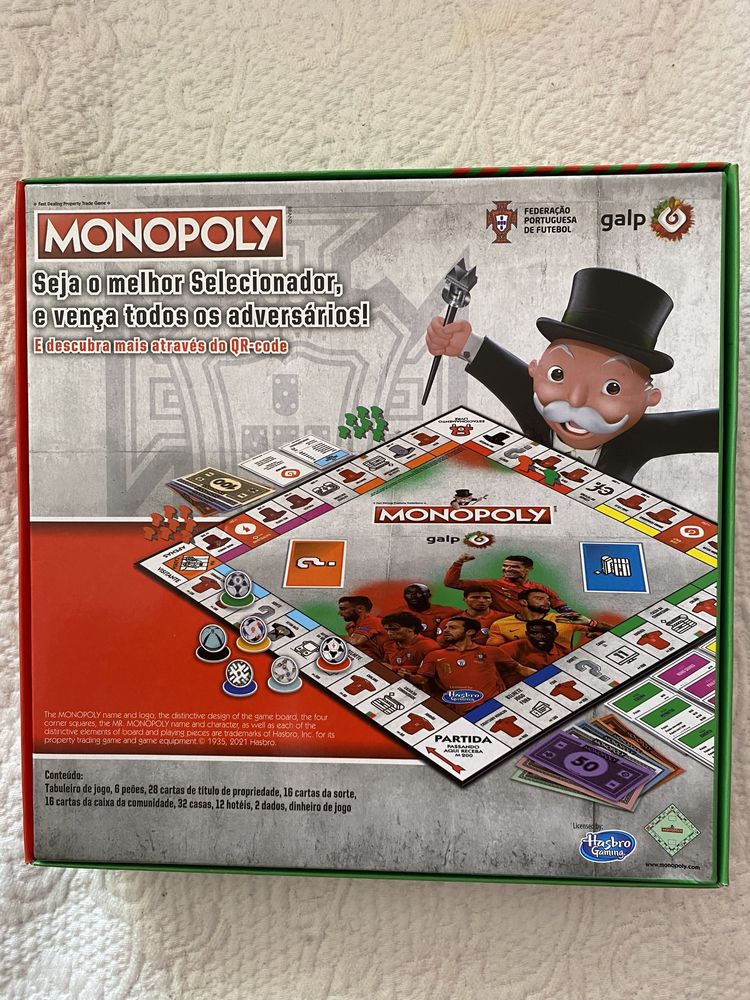 Jogo Monopoly Monopólio Galp Futebol