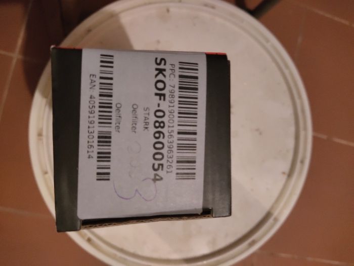 Filtro de Óleo para Peugeot 206