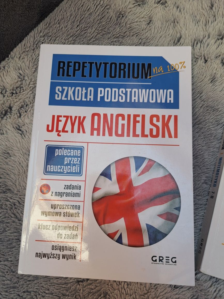 Repetytoria.   Matematyka,Polski,Angielski